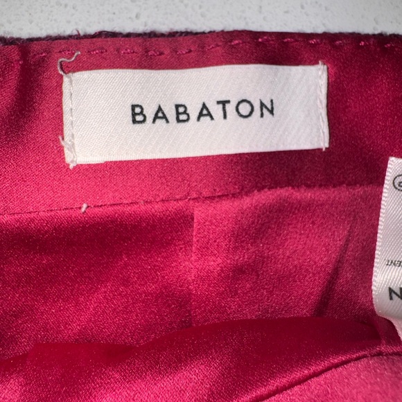 Aritzia Babaton Kinsley Mini Skirt in Elixir Purple size 8 - Picture 3 of 8